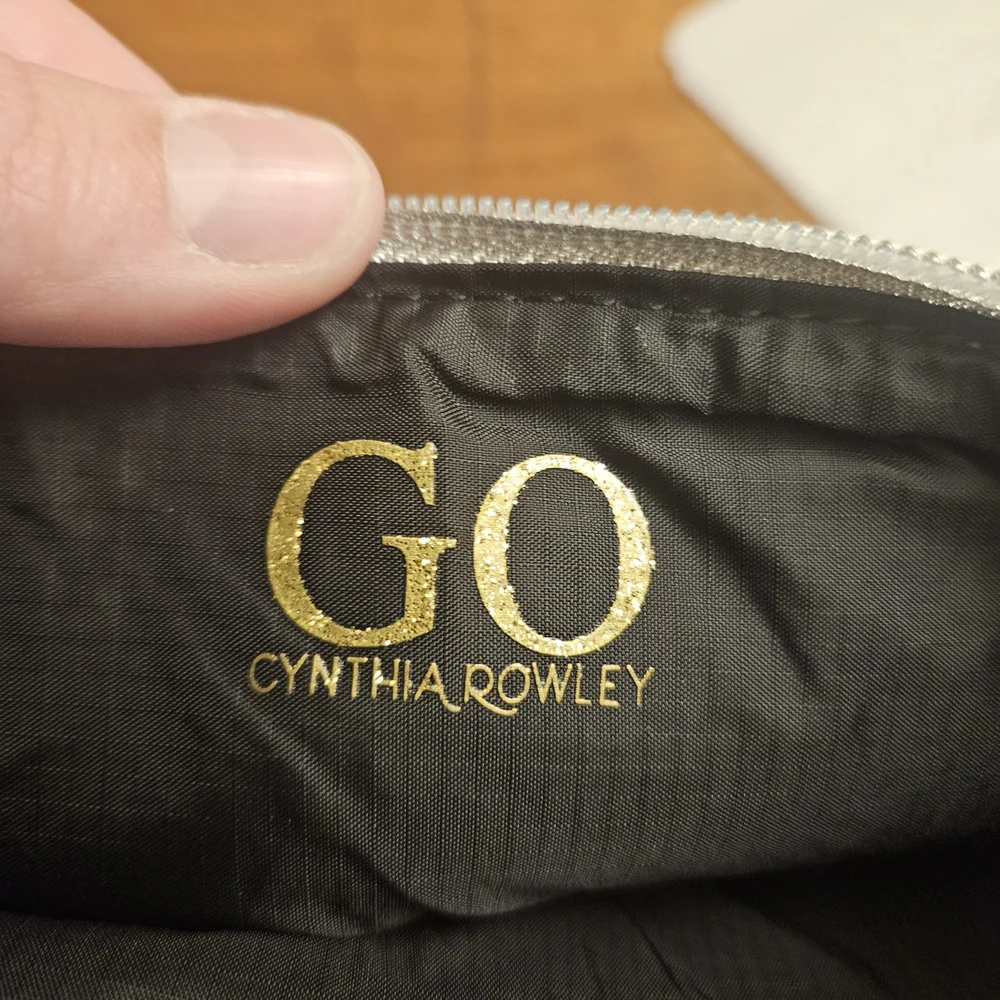 Cynthia‎ Rowley Silver Shimmer Clutch NWT